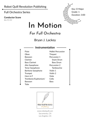 In Motion (full orchestra version)