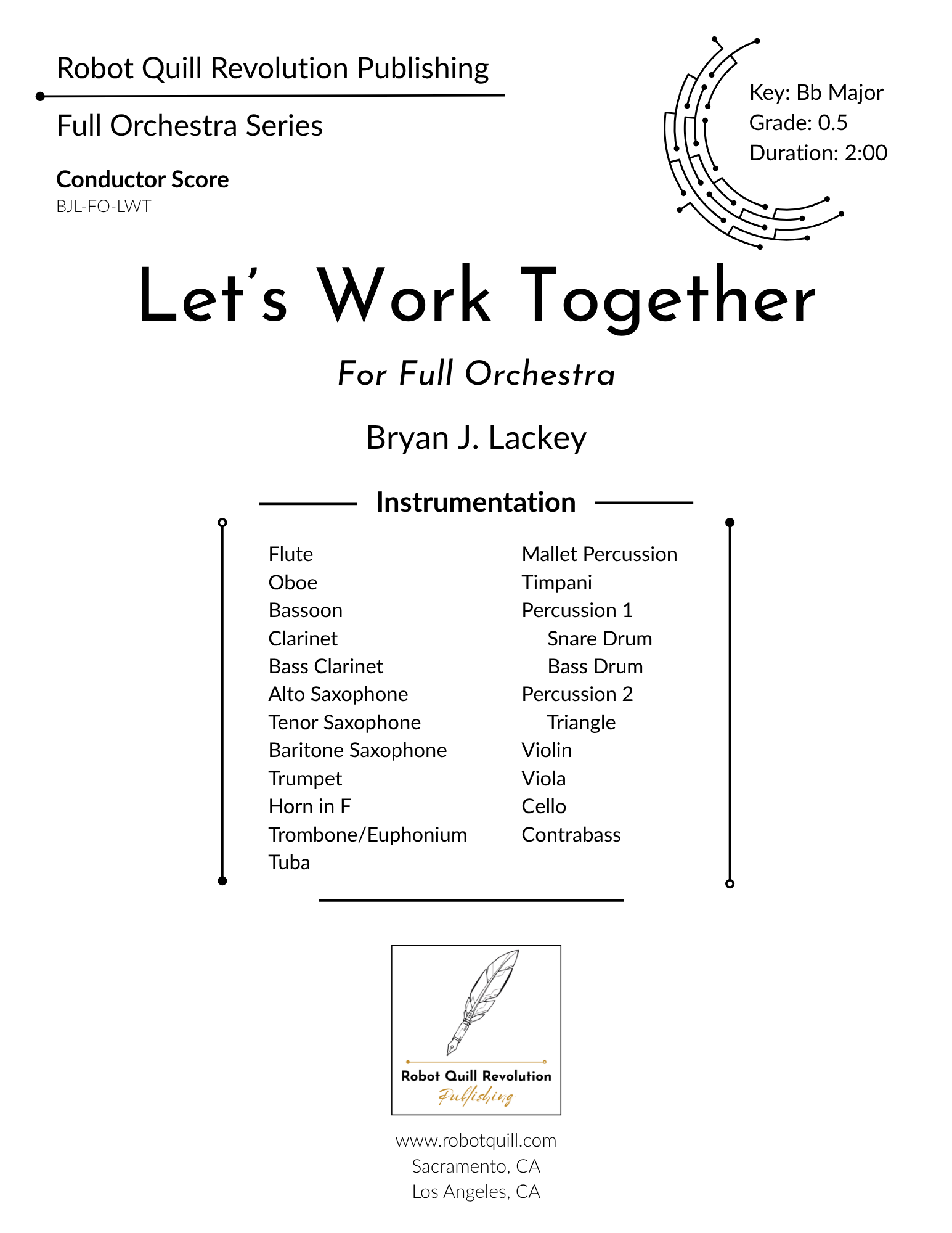 Let's Work Together