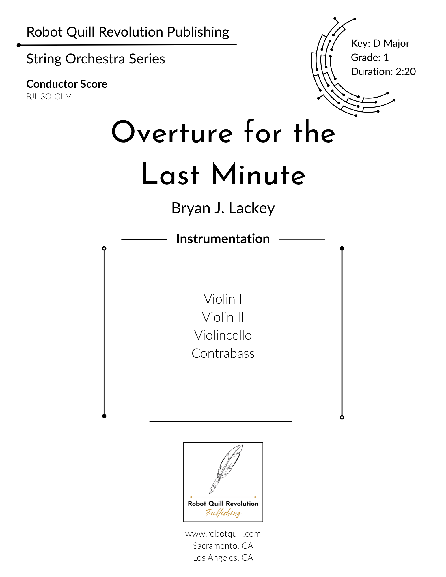 Overture For The Last Minute