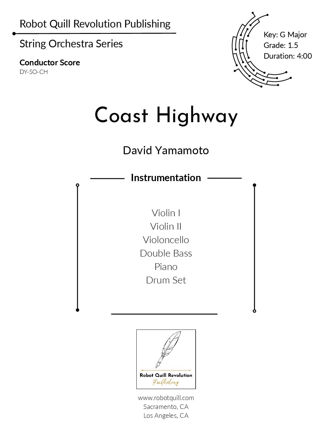 Coast Highway (A Warm and Breezy Drive) string orchestra version