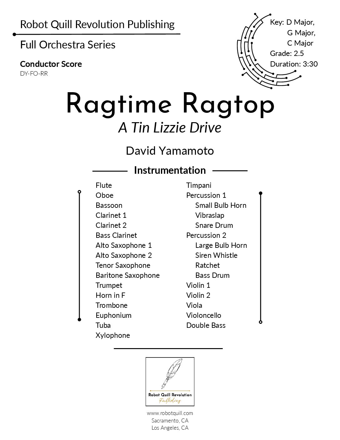 Ragtime Ragtop (A Tin Lizzie Drive)